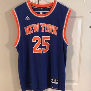 Derek Rose New York Knicks Basketball Jersey